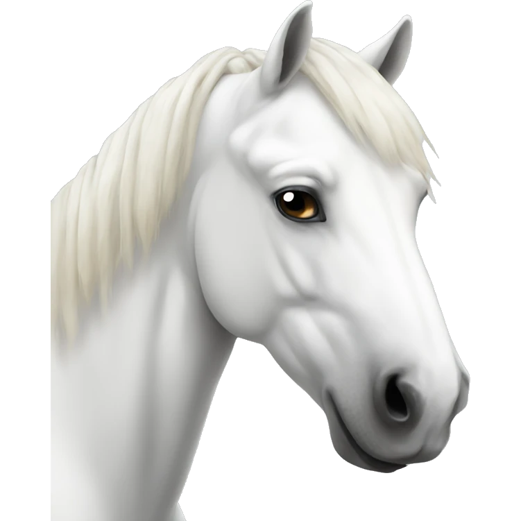 White horse emoji