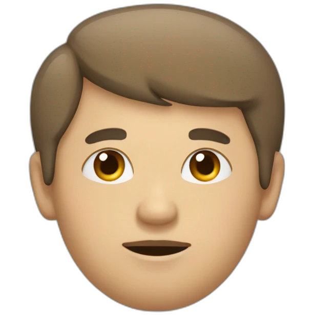 un hombre con la barriga gorda emoji