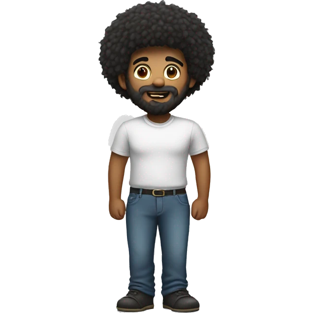 Hairy big soft pants  emoji