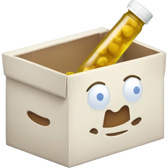 Box of Ozempic medicine  emoji