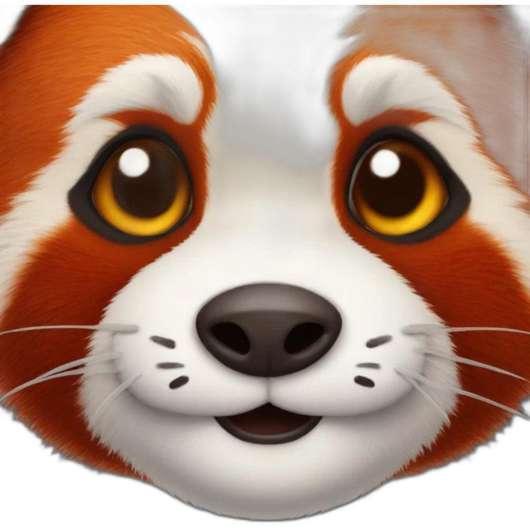 red-panda-with-gray-fur emoji
