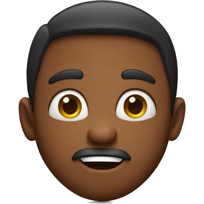Funny face emoji