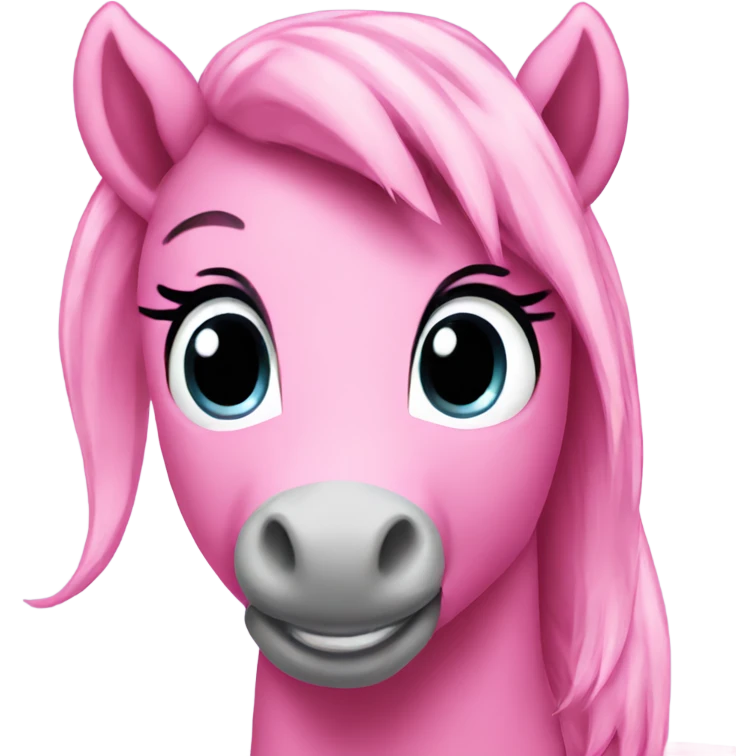 Pink pony emoji