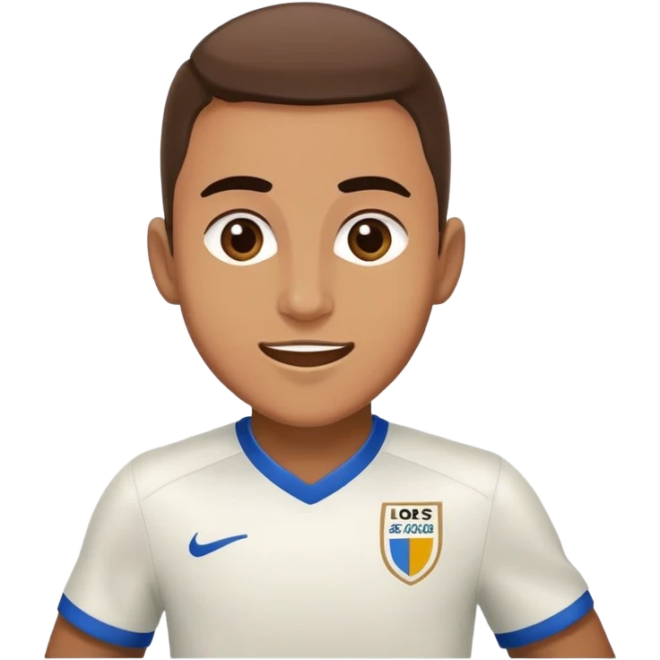 Lamine Yamal celebrating a goal emoji