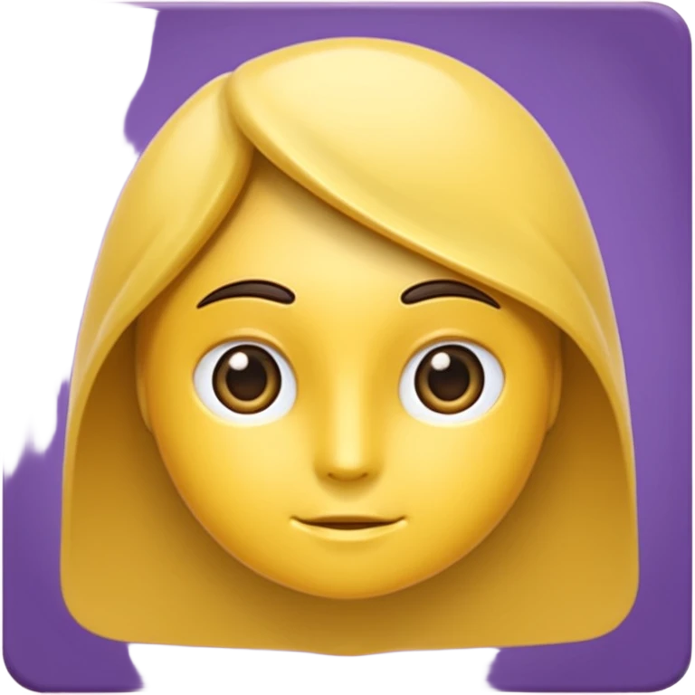 Единорог фиолетовый emoji