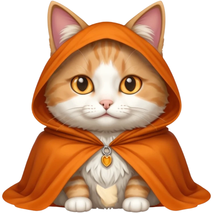 cat in cloak emoji