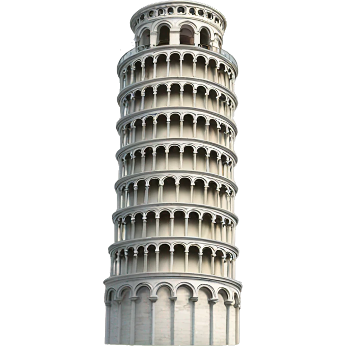Pisa tower emoji