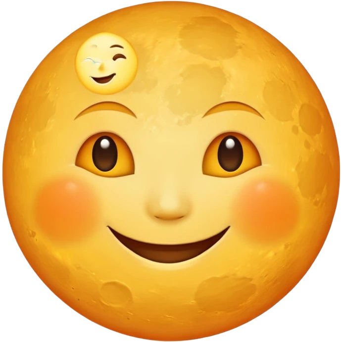  Gülen  ay  ve Gülen  güneş  emoji