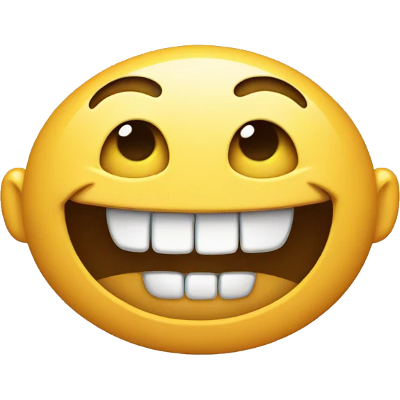 emoji smiling scarily emoji