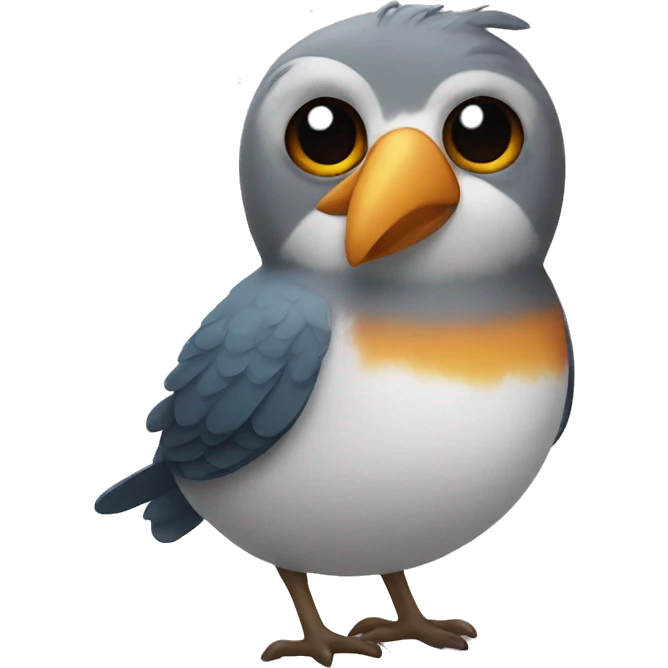 bird with human ears emoji
