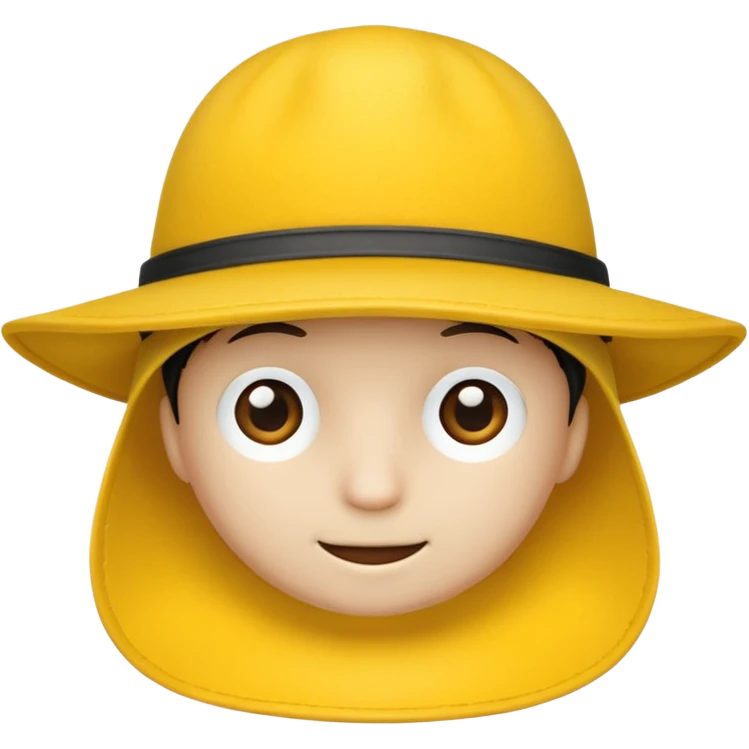 yellow hat emoji