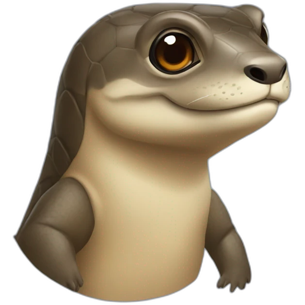 Tortue loutre emoji