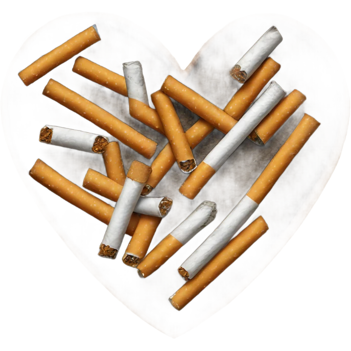 cigarette heart emoji