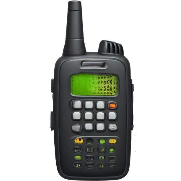 old school walkie talkie emoji
