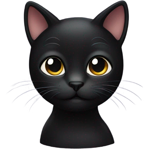 Black cat emoji