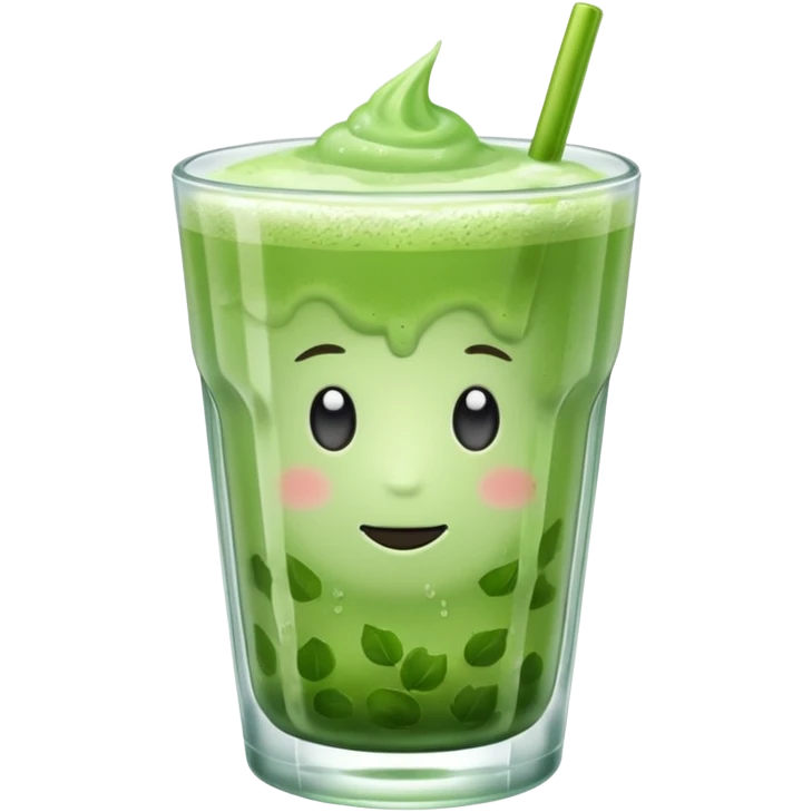 ice matcha emoji