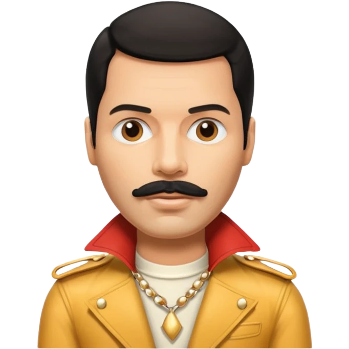 
Freddie Mercury in 70s emoji