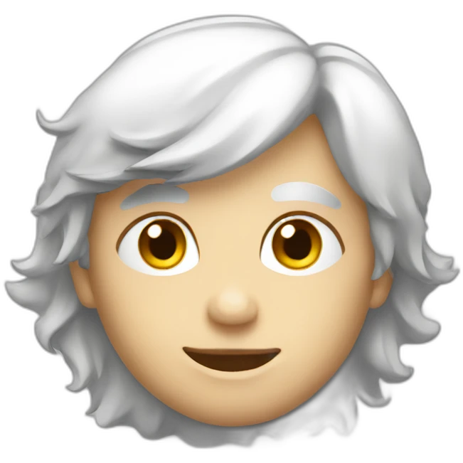 White worksheet emoji