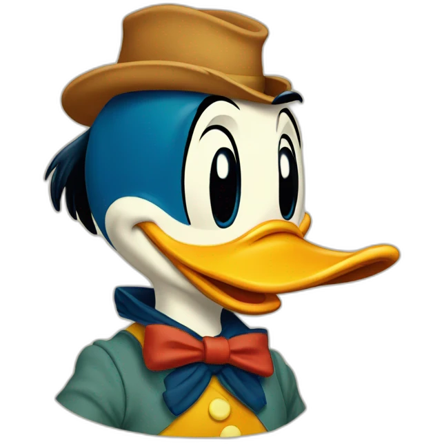 Donald Duck Vintage emoji
