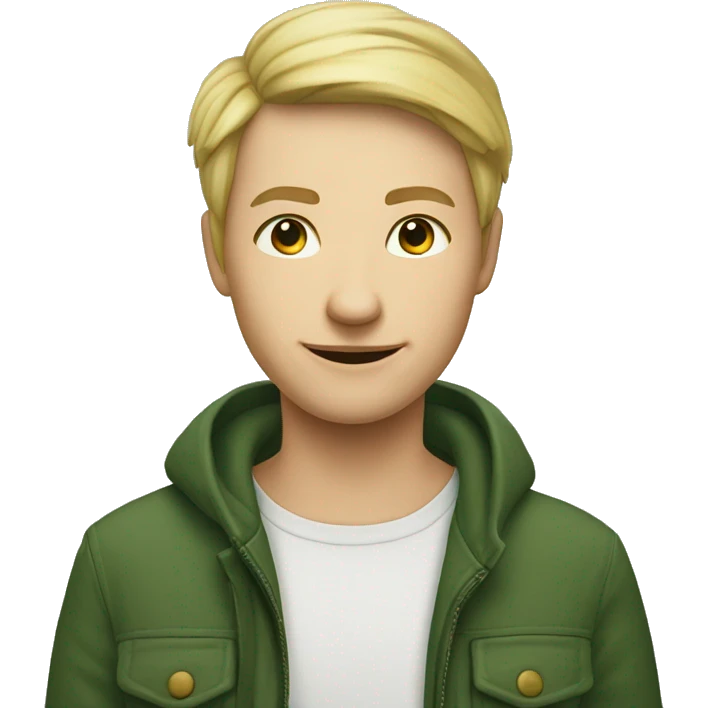Hjärta som en grönt  emoji