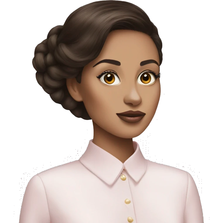 Dior brunette  emoji