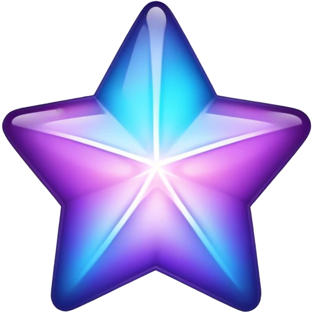 Gradient Primogem Star emoji