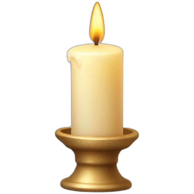 christmas candle emoji