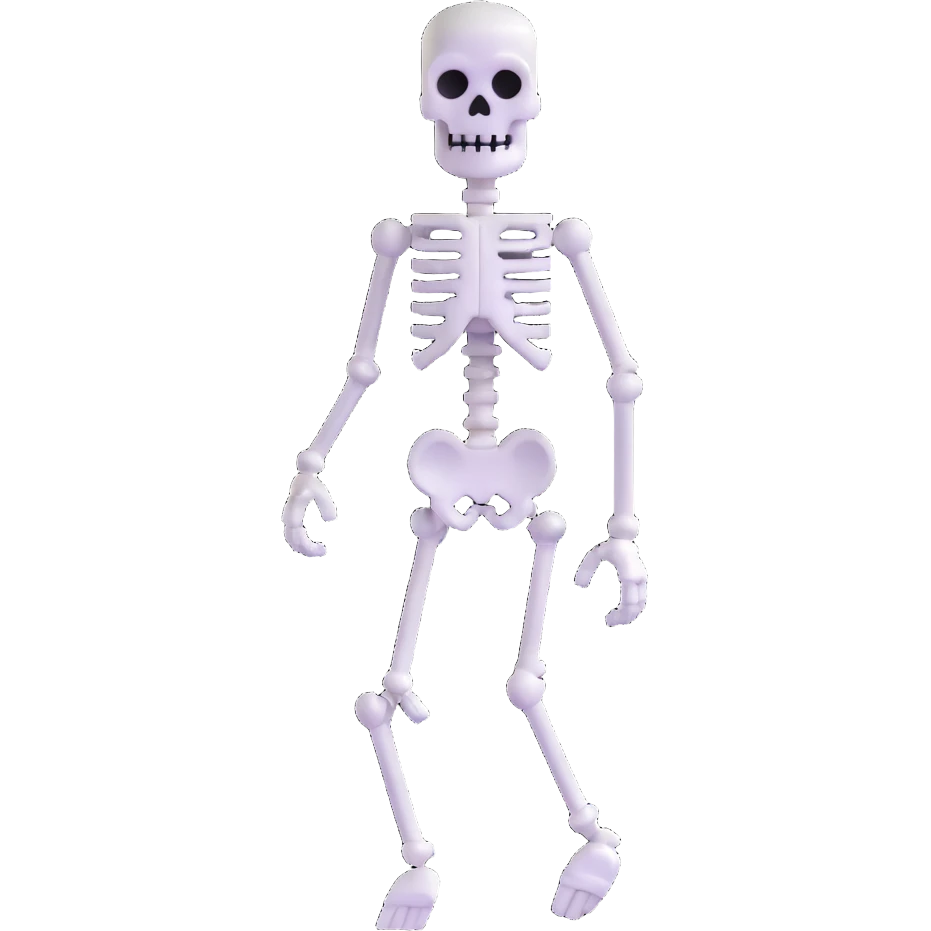 Minecraft skeleton emoji