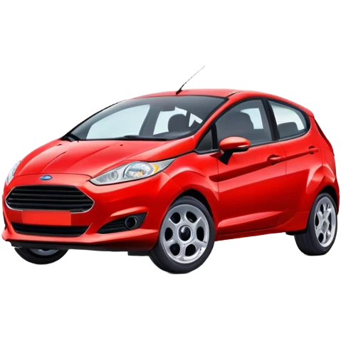 Red Ford Fiesta Emoji emoji