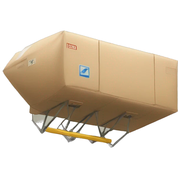 Airborne delivery emoji