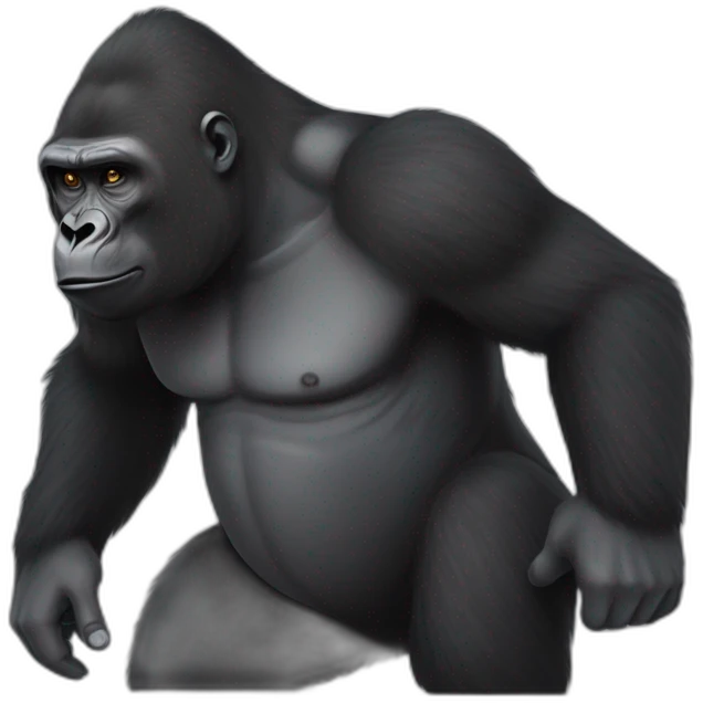 Gorilla-vs-elon-musk emoji