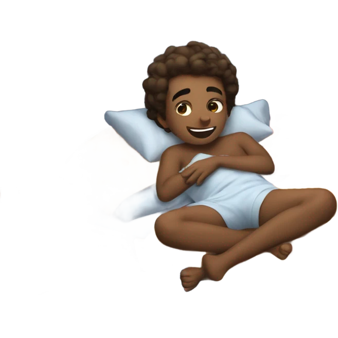 Boy slumber party emoji