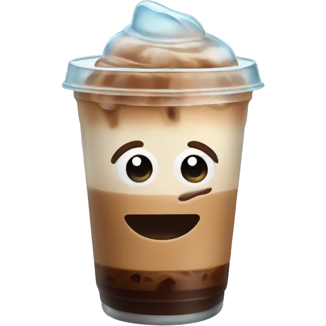 Iced coffee  emoji