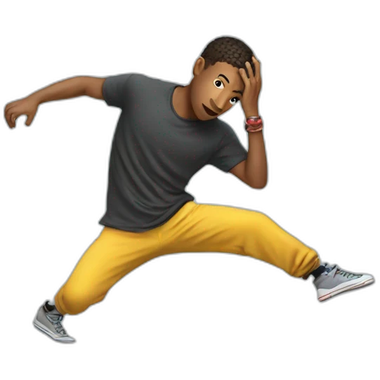 Breakdance emoji