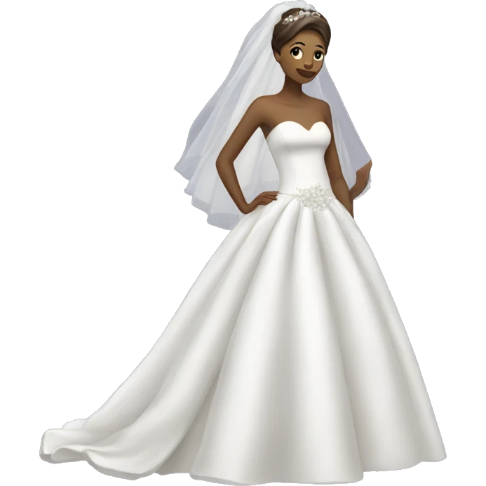 wedding dress emoji