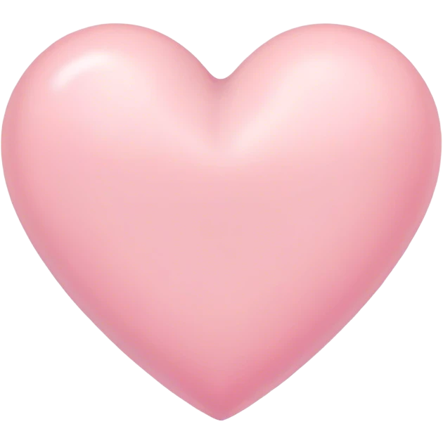 Pastel heart emoji