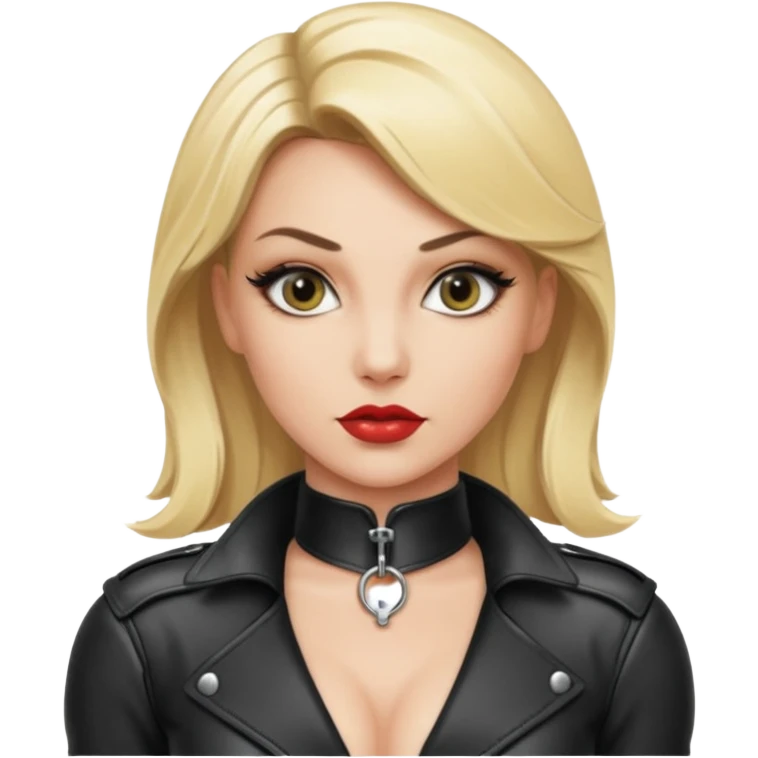  Dominatrix blonde emoji