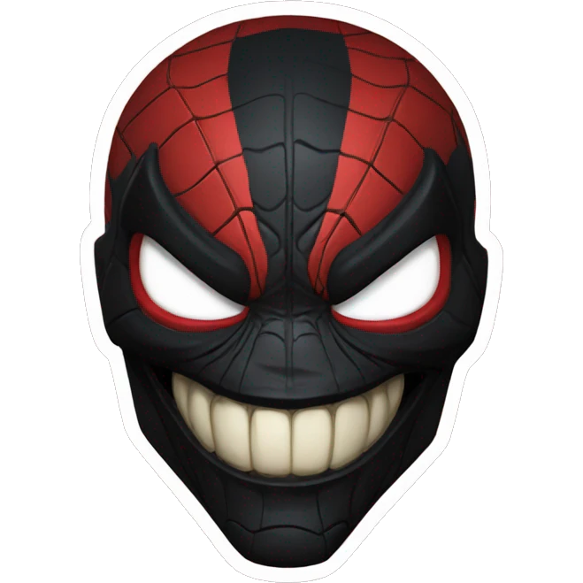 Venom rouge emoji