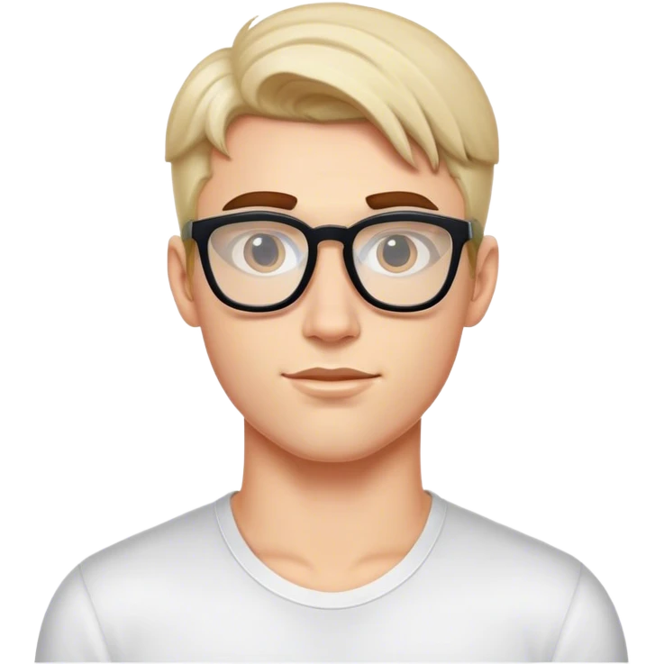  sexy nerd guy emoji