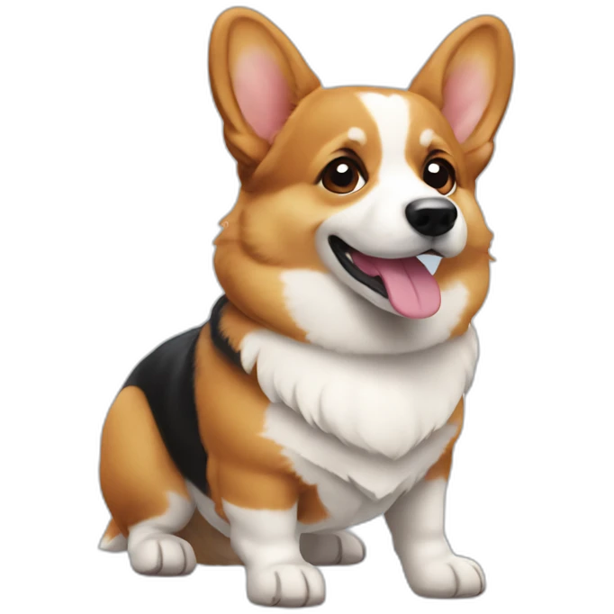 Corgi itonman emoji