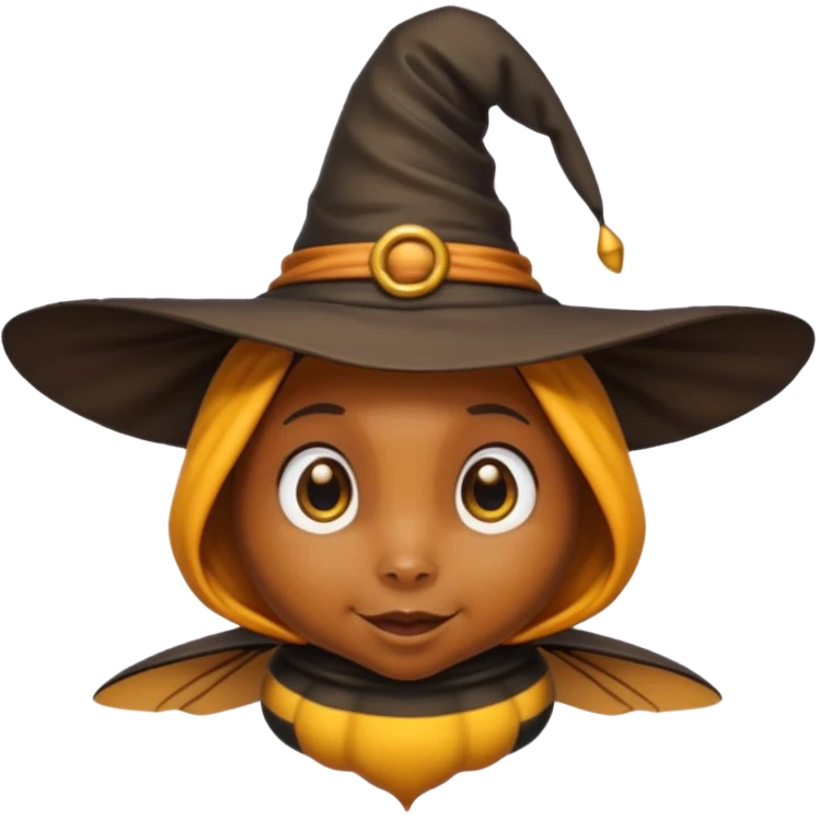 bee in role witch emoji