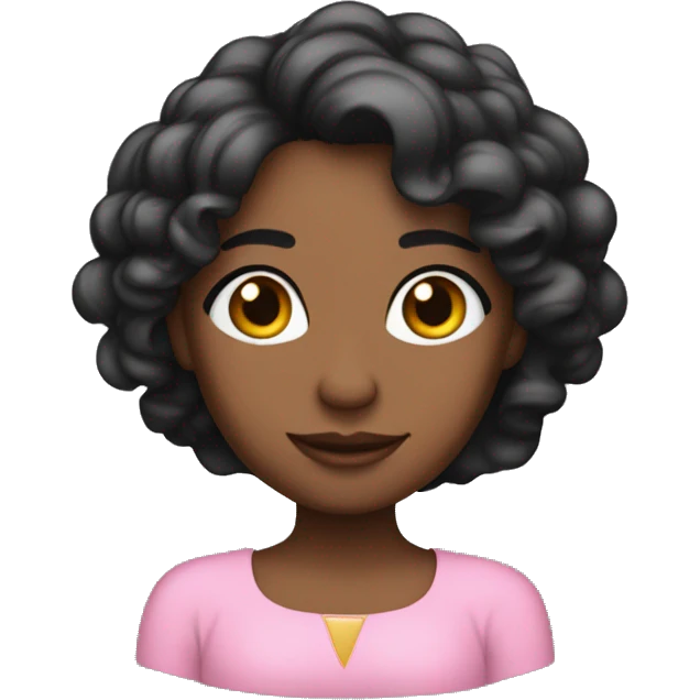 Reina cabello rosa oscuro con corona piel blanca emoji