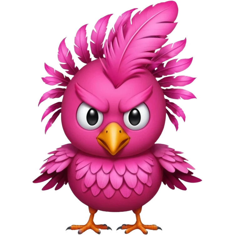 pink bird angry birds  emoji