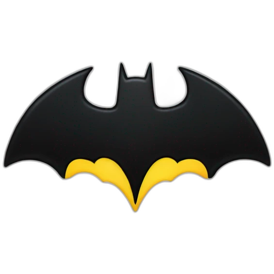 Batman logo emoji