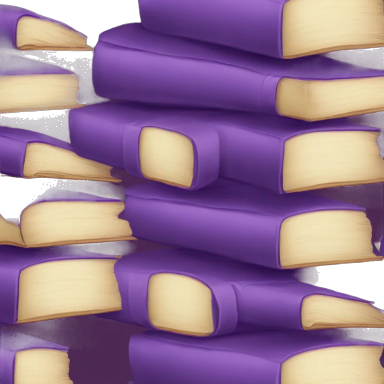 Purple book emoji that's similar to iOs book emoj emoji