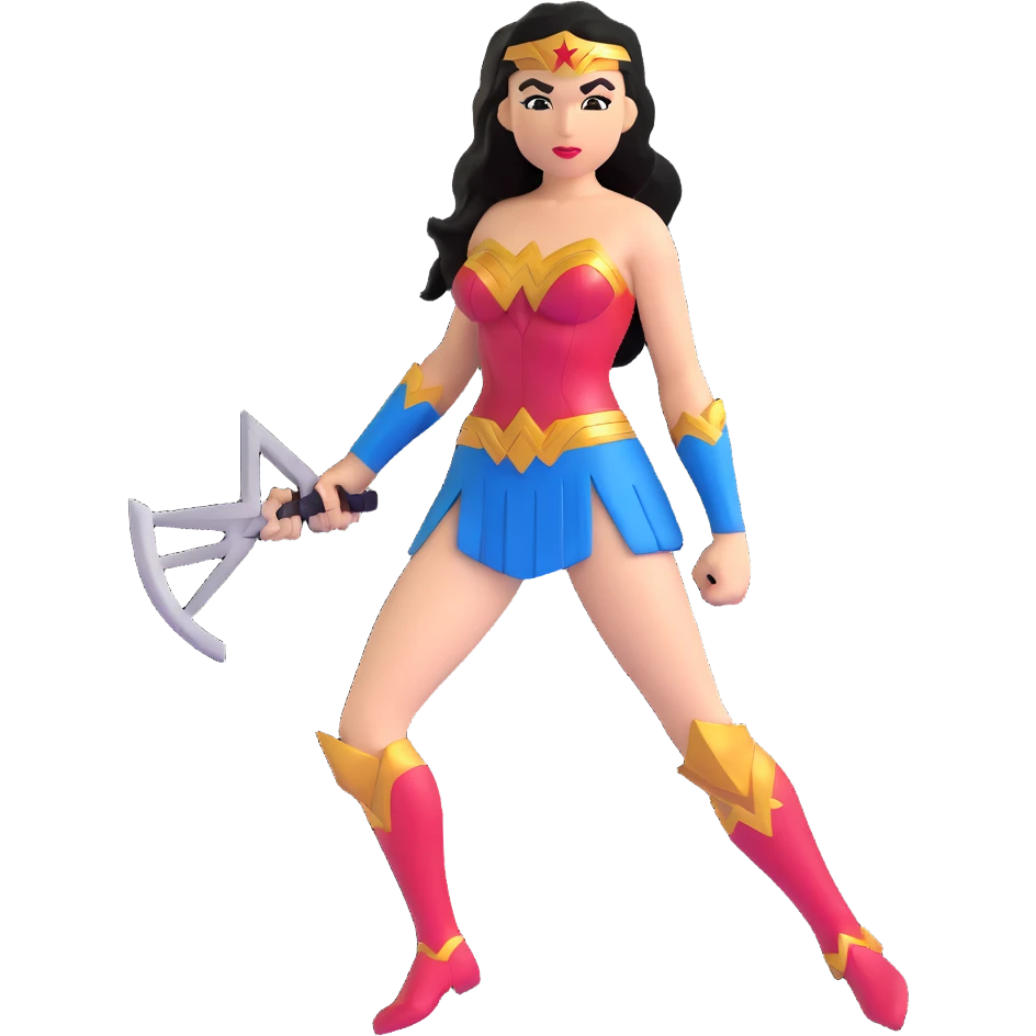 Wonder Woman superhero emoji