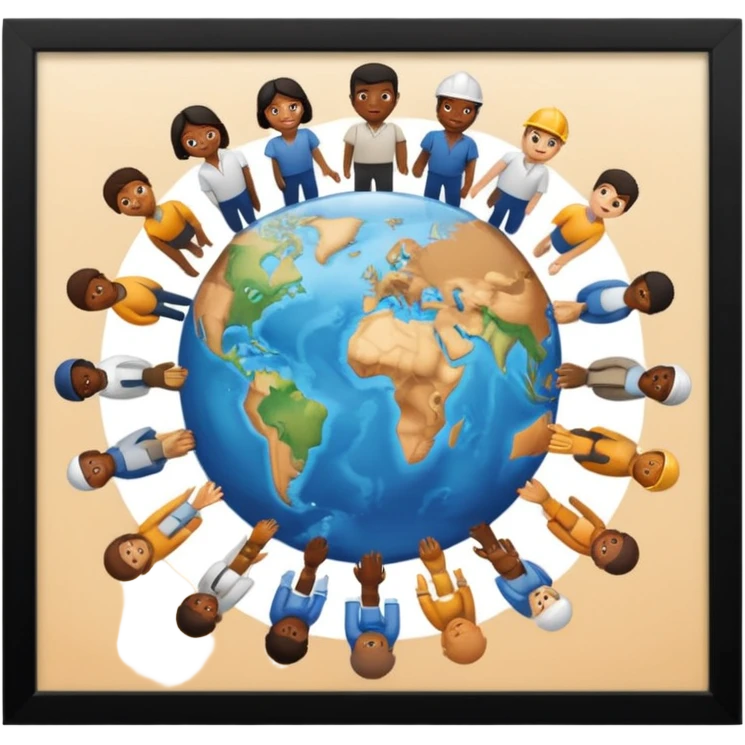 The World of Labor May emoji