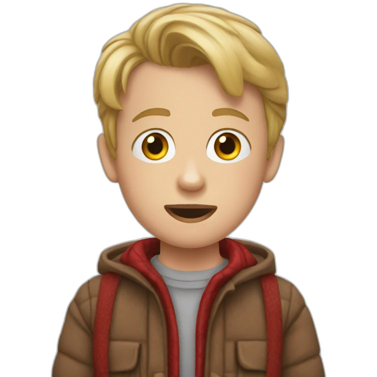 Home alone emoji