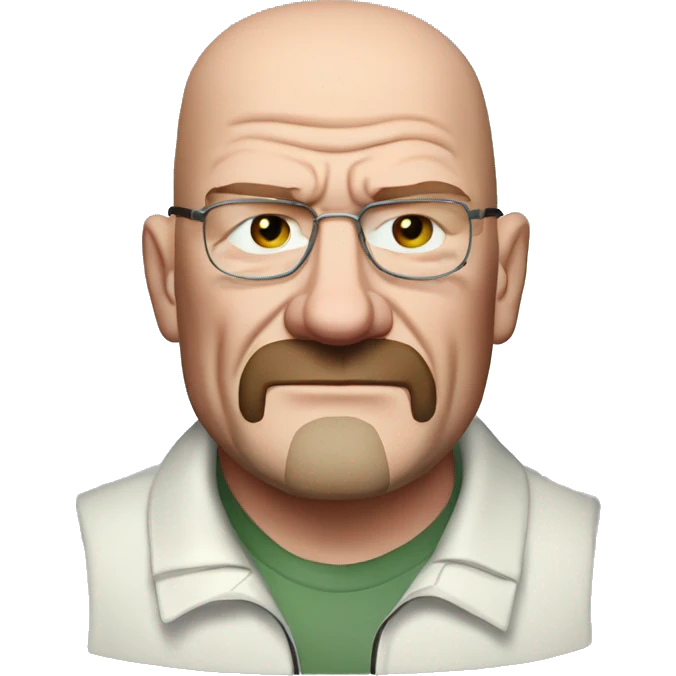 Incredibly overweight Walter White emoji