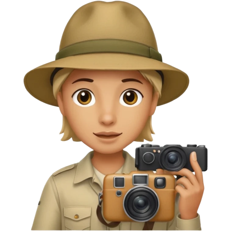 
wild life photographer emoji